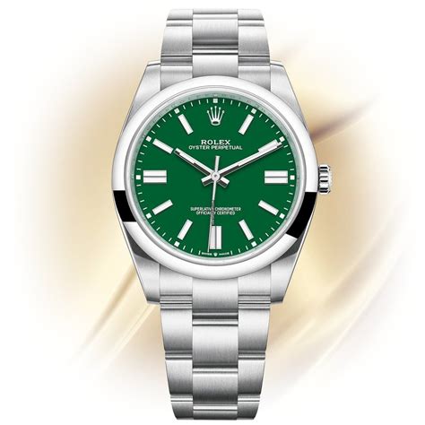 rolex womens green face|Oyster Perpetual 41 .